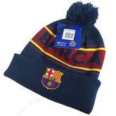 FC Barcelona muts pompon tekst blauw/geel